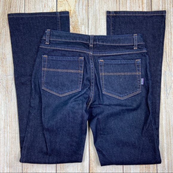 Patagonia Denim - PATAGONIA Dark Blue Bootcut Jeans Stretch Denim